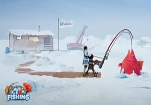Ice fishing gambling Ice fishing gambling.